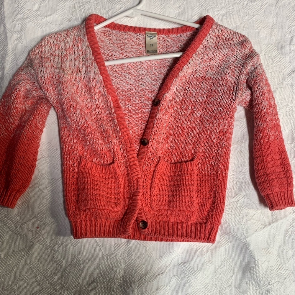 Girls Oshkosh knit sweater